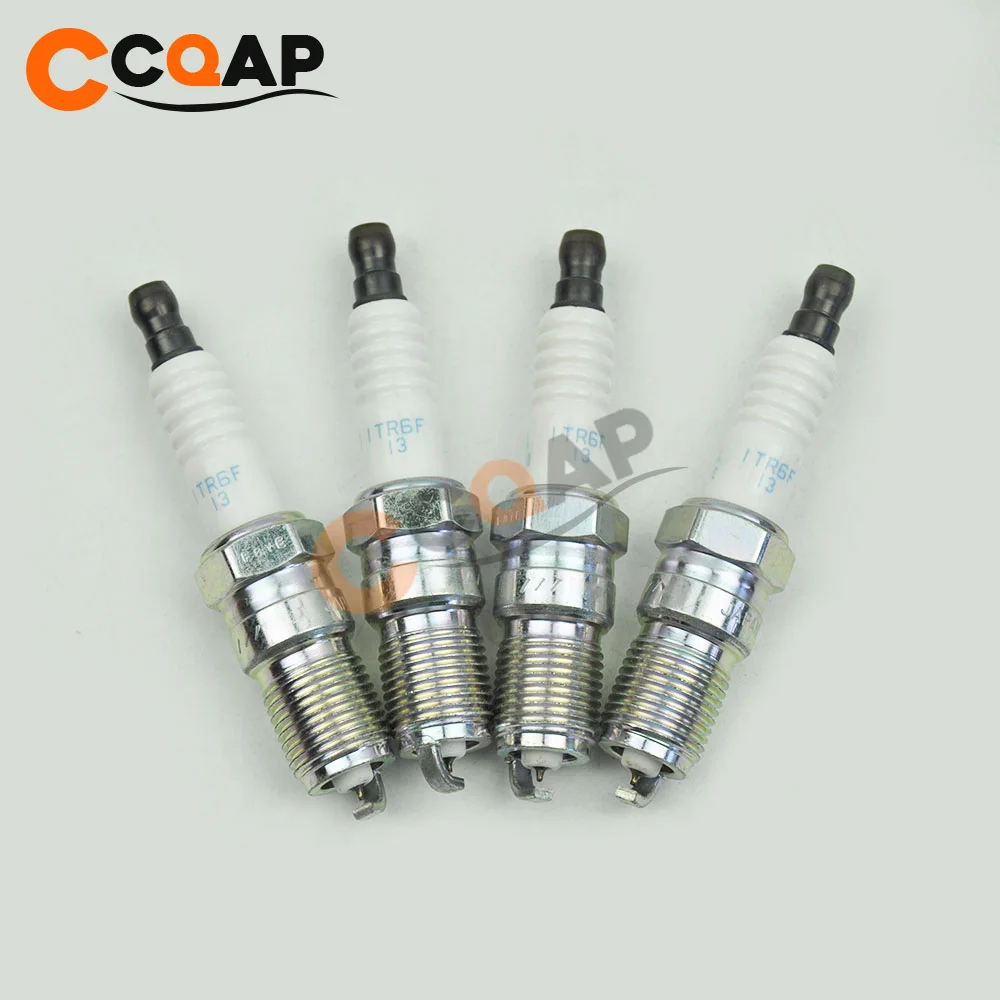 4x иридиевая Свеча зажигания L3Y4 18 110 ITR6F 13 для Mazda3 Jaguar X типа Телец побег L3Y418110