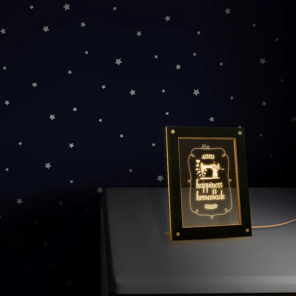 Настольная светодиодная открытая вывеска для магазина портных магазинов