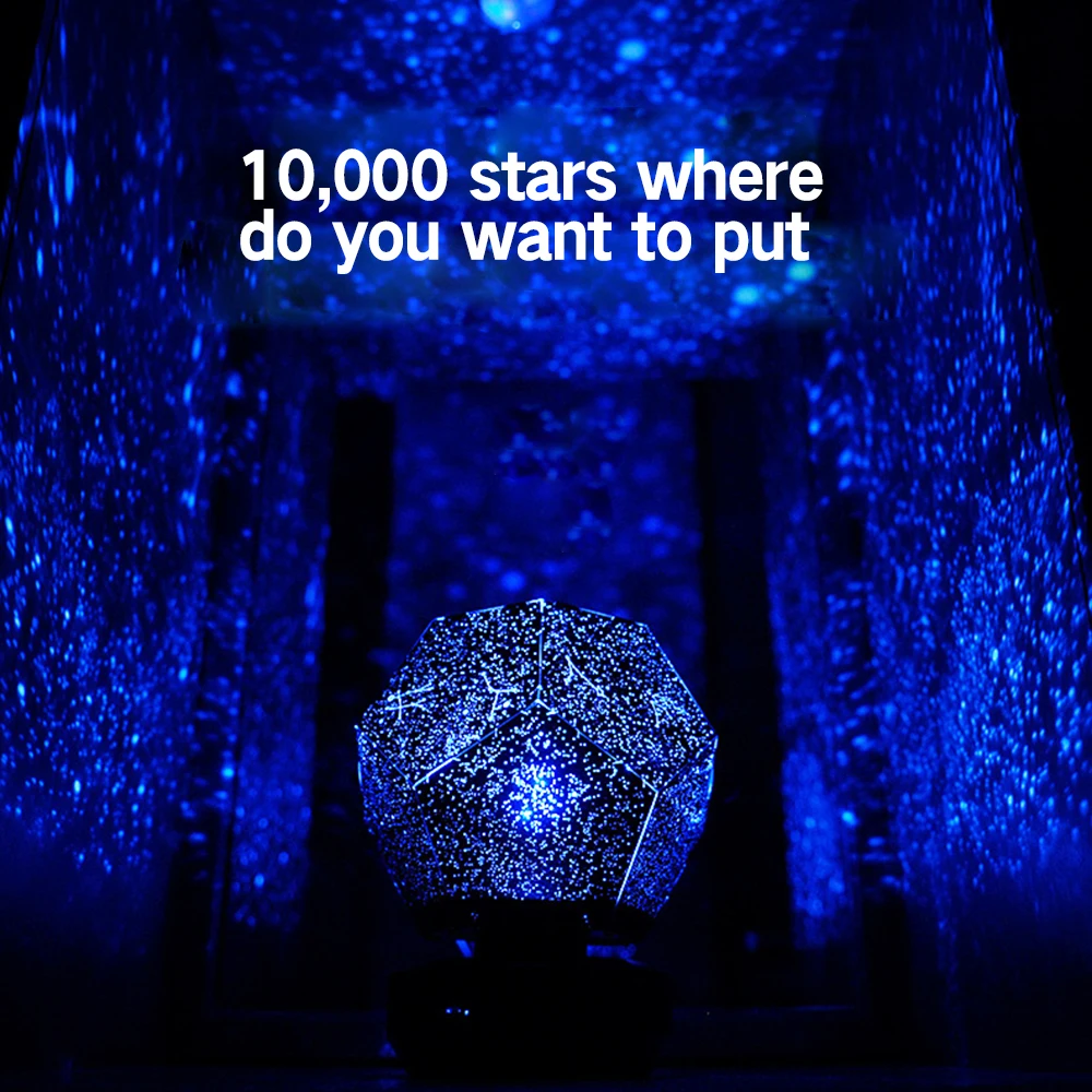 Проектор Star Sky Master светодиодный волшебный Ночной светильник планетарный Astro Starlight