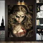 Алмазная вышивка Темный ужас, фантазия, вампир, Готическая женщина, наборы для алмазной живописи, вышивка крестиком, мозаика, домашний декор