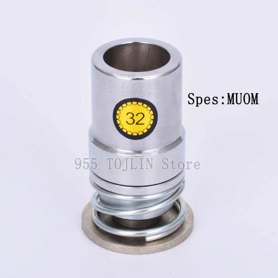 32L 19mm mold MUOM Грибная ткань покрытая тканью Кнопка плесень мешок-пряжка пресс-форма инструмент для круглого хлеба Кнопка Форма DIY аксессуары FATLIN - Цвет: 32L 19mm mold MUOM