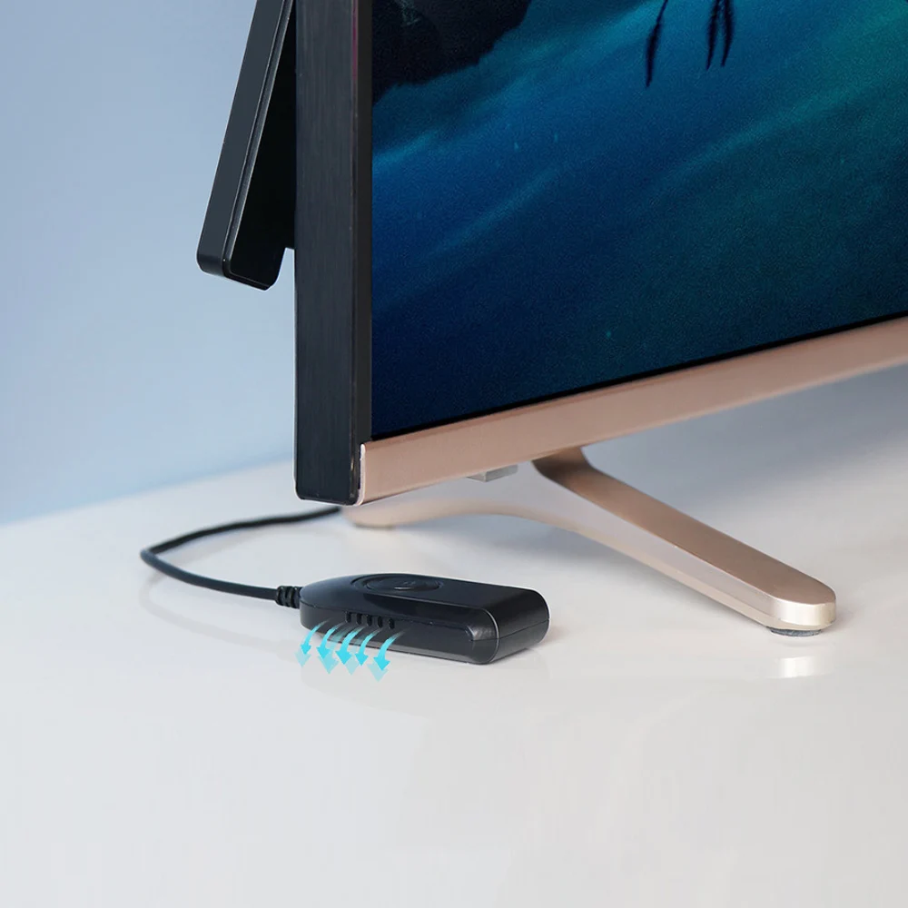 Xiaomi hagios беспроводной экран дисплей приемник 2,4G 5G 1080P Wi-Fi HD импорт того же экрана устройства портативный PPT дисплей для дома