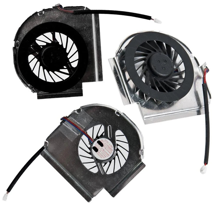 Вентилятор (кулер) для Lenovo T61, T60, T60P, T500, T61P, R61, W500, p/n: MCF-217PAM05, MCF-230PAM05, 42W2460 (3-pin)