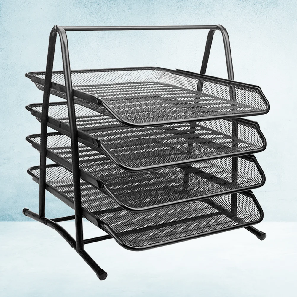 

File Stand, Document Rack, Desktop Storage Rack, File Holder, File Organizer