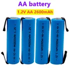 Аккумуляторная батарея, 100% в, AA, 1,2 ма ч, 2 А, Ni-MH, Ni-MH, синий корпус с язычками, для щетки Philips Braun 2600