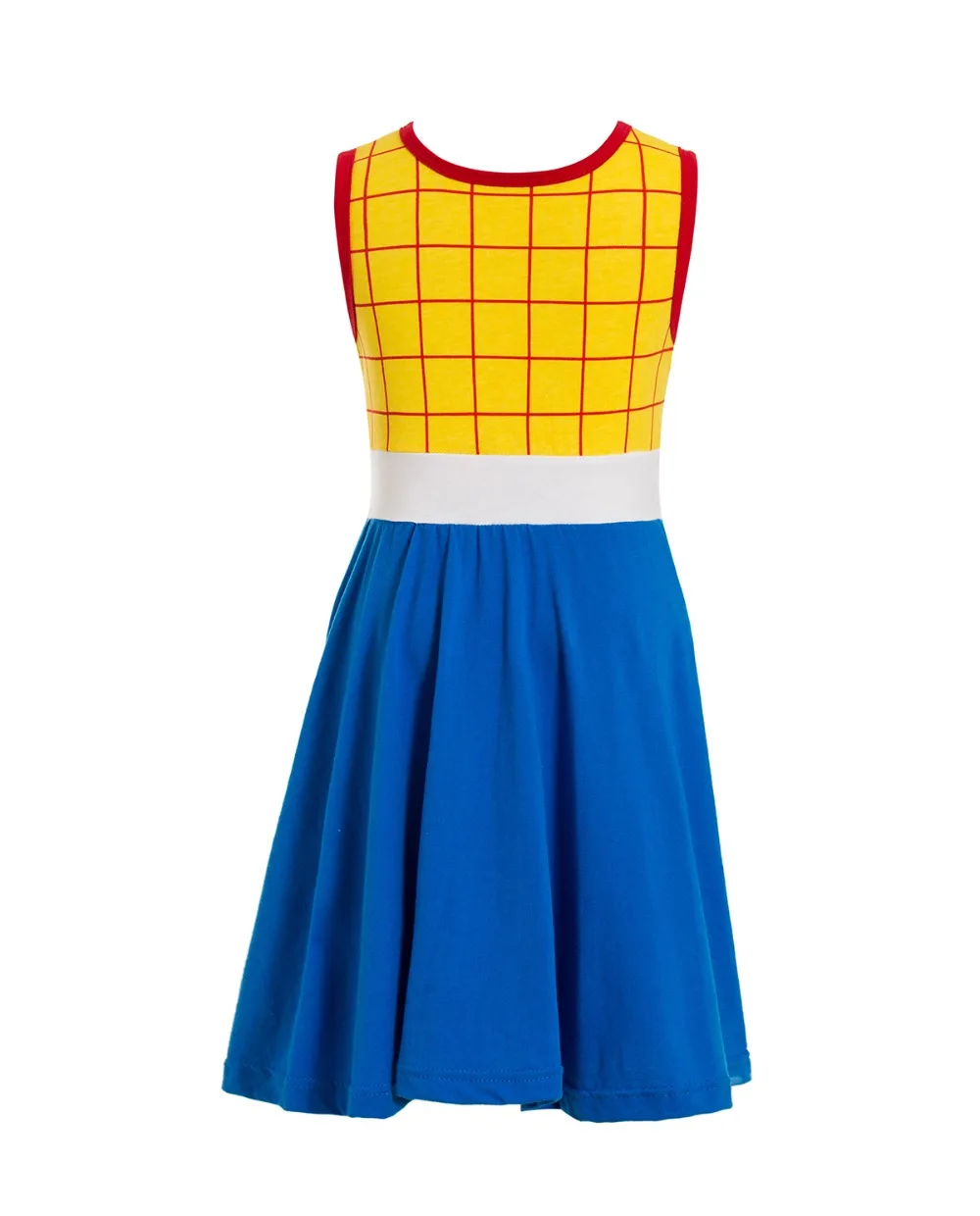Toy Story and Beyond Jessie Costume Toy Story3 Детский костюм buzz Cowgirl Джесси из истории игрушек Туника Платье на бретелях платья для малышей