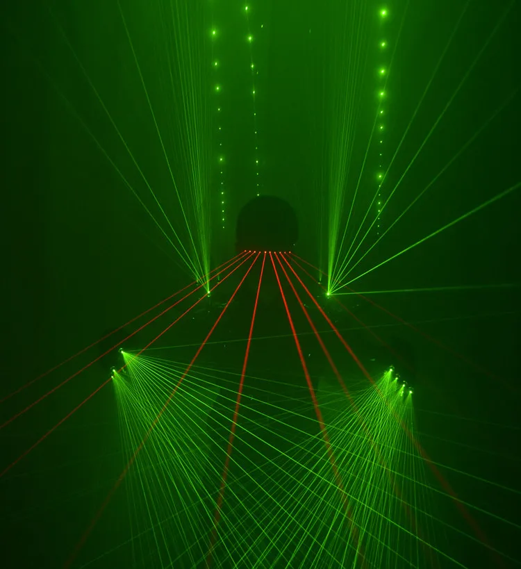 Светодиодный жилет красные лазерные очки зеленый лазерный свет перчатки певица