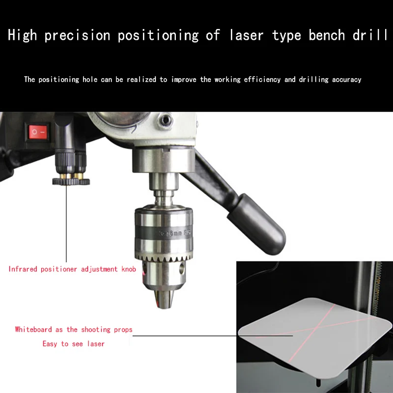 Многофункциональная скамейка сверла высокой точности небольшой сверлильный