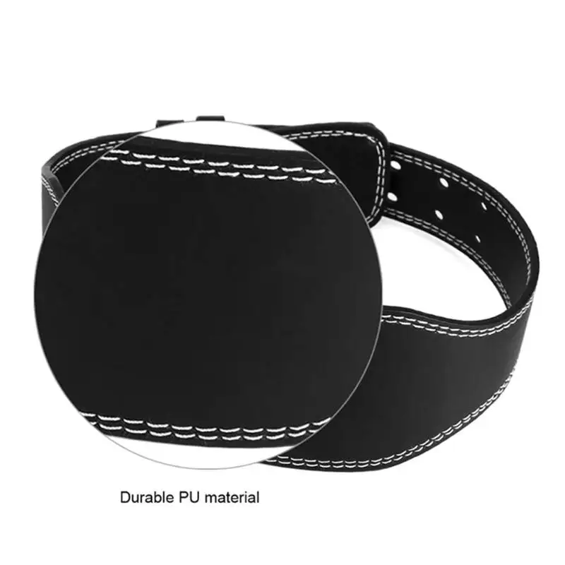 

Fitness Leather Weightlifting Belt Gym Dumbbell Barbell Waist Protector Powerlifting Back Support Power Training Belt For Yoga