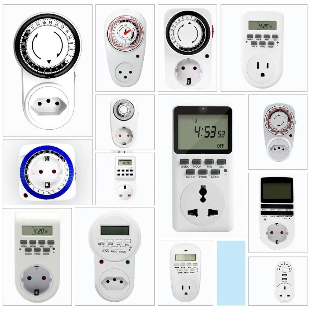 Mechanical 24hour 16A 230V Timer Switch Plug | Инструменты