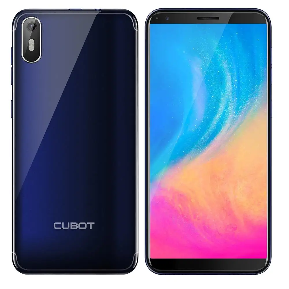 Cubot J5 смартфон с 5 дюймовым дисплеем процессором MT6580 ОЗУ 2 Гб ПЗУ 16 Android 5|Сенсорные