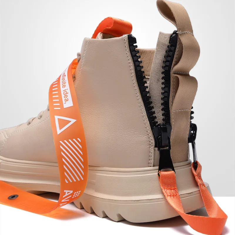 Мужские кроссовки со звездами ботильоны на молнии обувь для тренировок Уличная