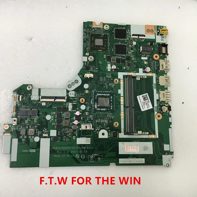 

5B20P15341 MB для Lenovo Материнская плата ноутбука 320-17AST ноутбук процессор 80XW321E29000 R17MM1 2G NM-B321 100% пробовал