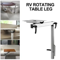rv movable rotatable height adjustable table legs aluminum alloy rv camper folding rotating table leg rv accessories