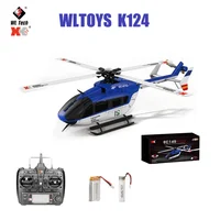 Original WLtoys XK K124 RC Drone 2.4G 6CH 3D 6G Mode Brushless RC Quadcopter Helicopter Remote Control Toys For Kids Gifts