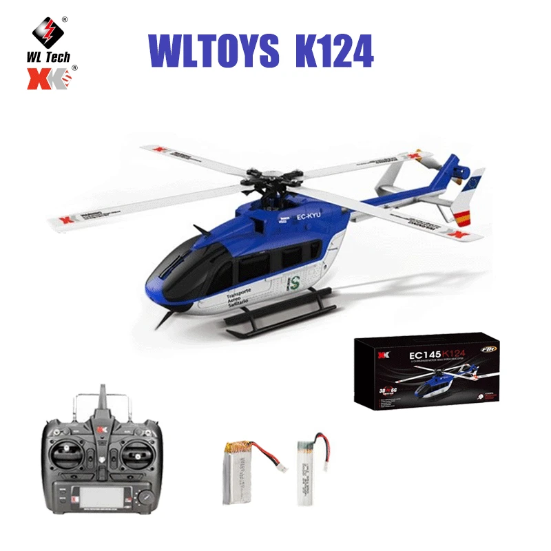 WLtoys XK K124 Радиоуправляемый Дрон 2 4G 6CH 3D 6G режим бесщеточный квадрокоптер Вертолет