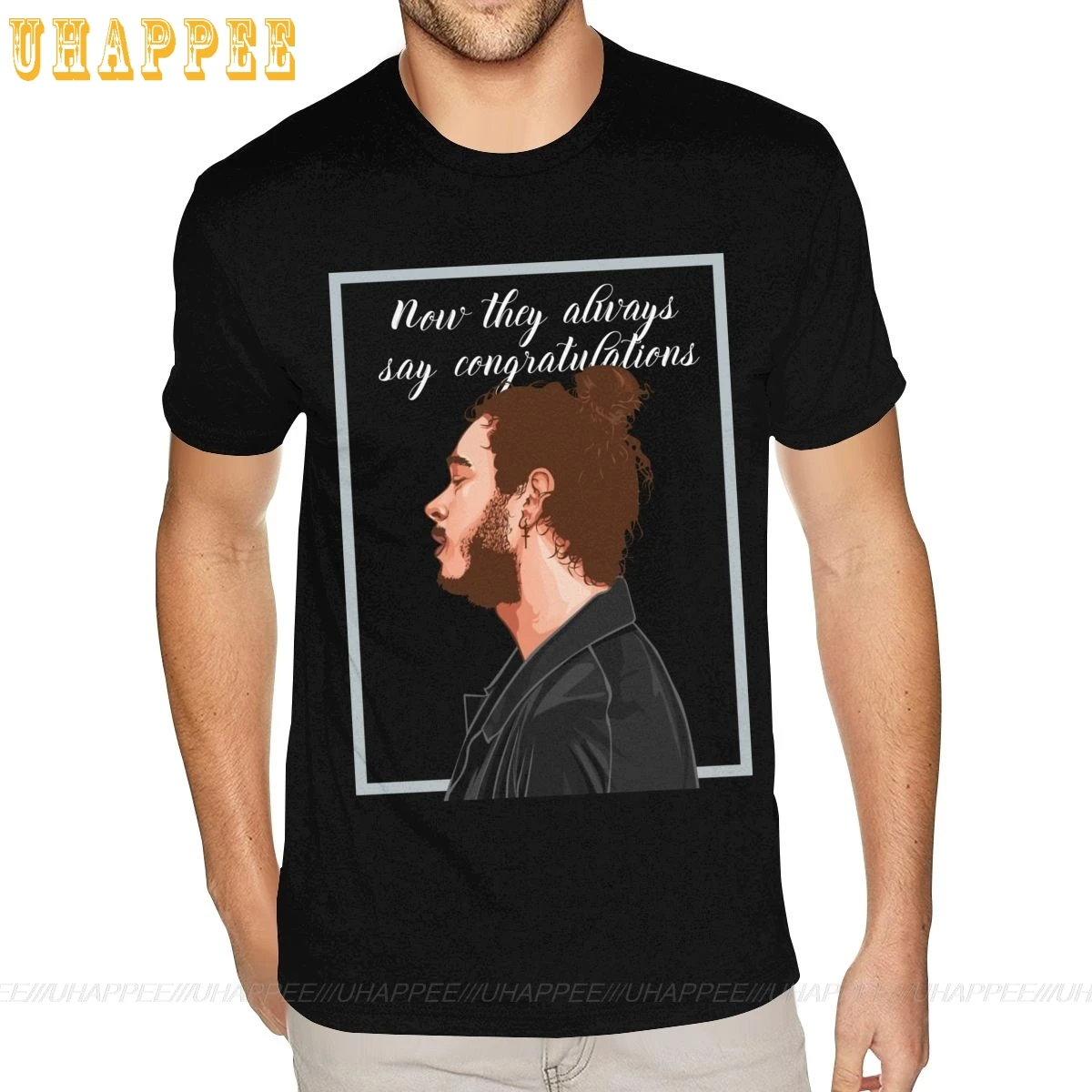 Футболка мужская в стиле хип хоп с коротким рукавом|Мужские футболки| |