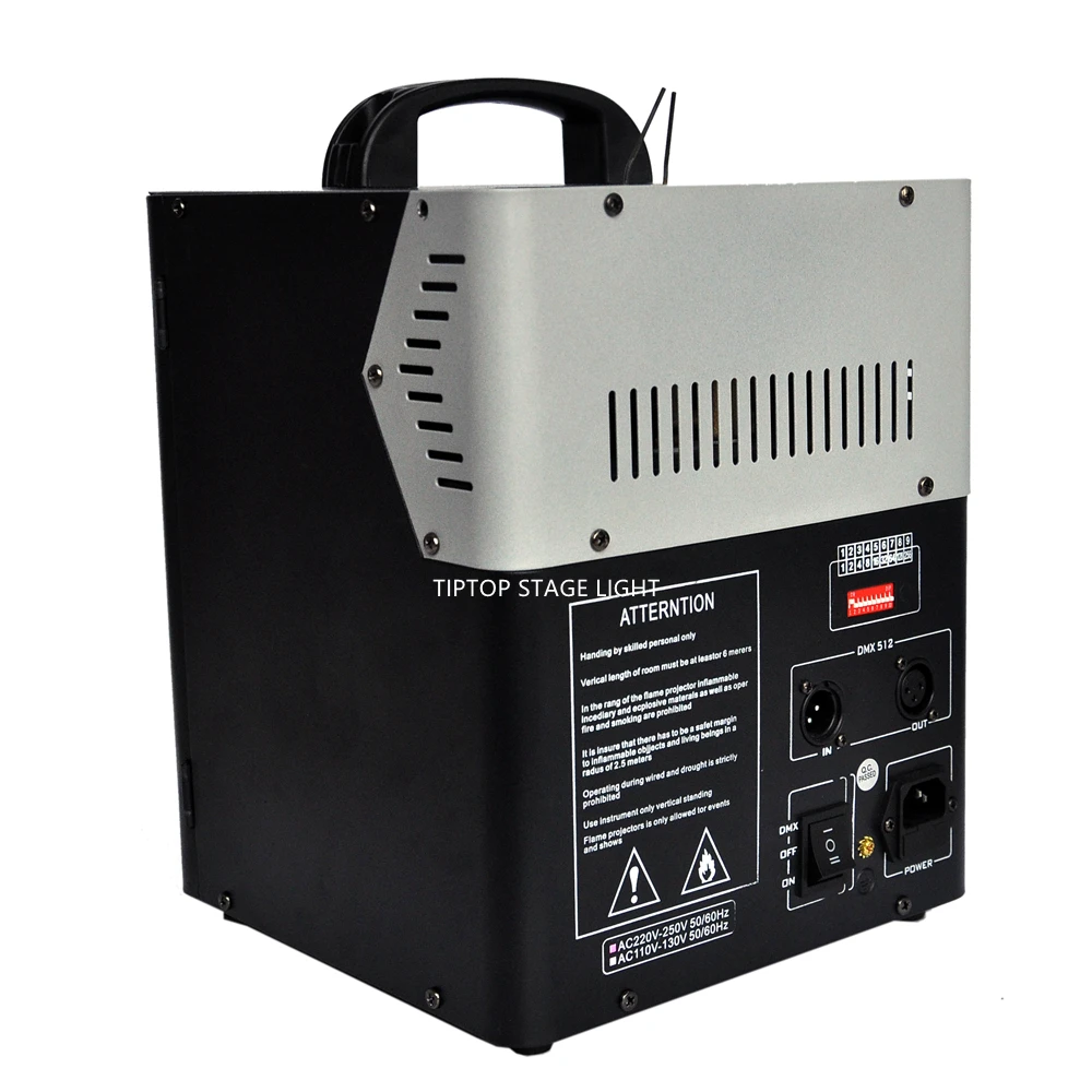 Китайская машина для специального эффекта пламени TIPTOP 2 канальный огнепроектор