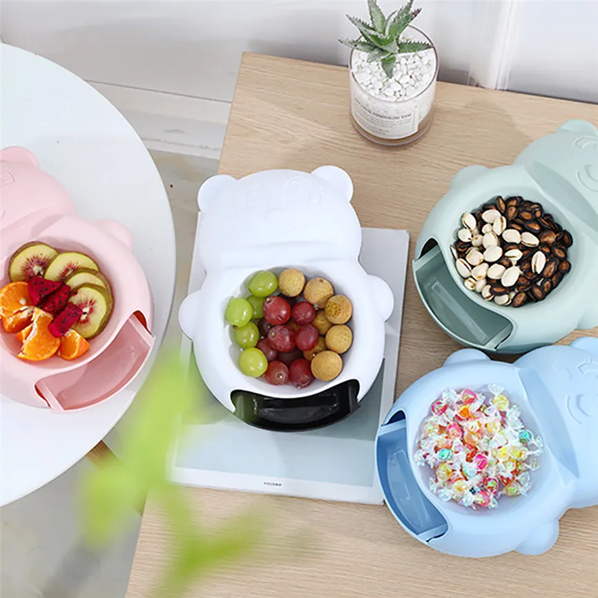 Креативная миска для закусок настольная коробка хранения форма чаши идеально