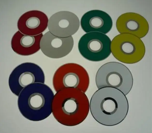 Набор для манипуляции Cd (10 дисков Стандартный 7 цветов)-фокусы ментулизм крупный