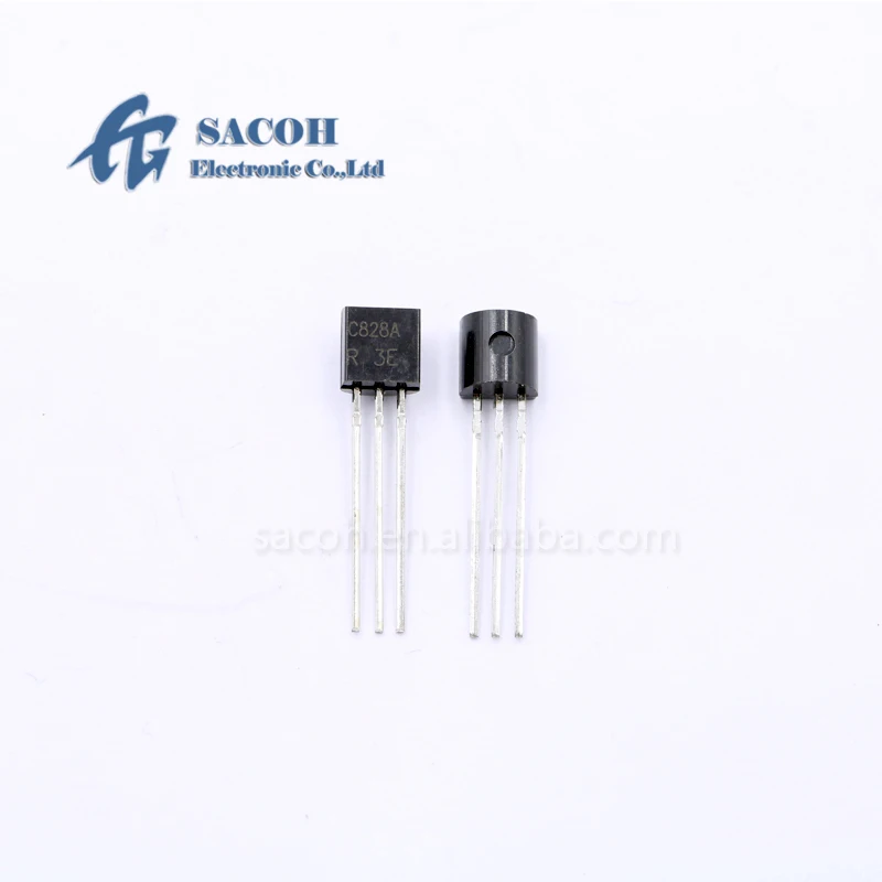 10PCS/lot New Original 2SC828A 2SC828A-R C828A 2SC828 2SC829 2SC830 2SC822 2SC823 2SC825 2SC826 2SC827 TO-92 Si NPN Epitaxial