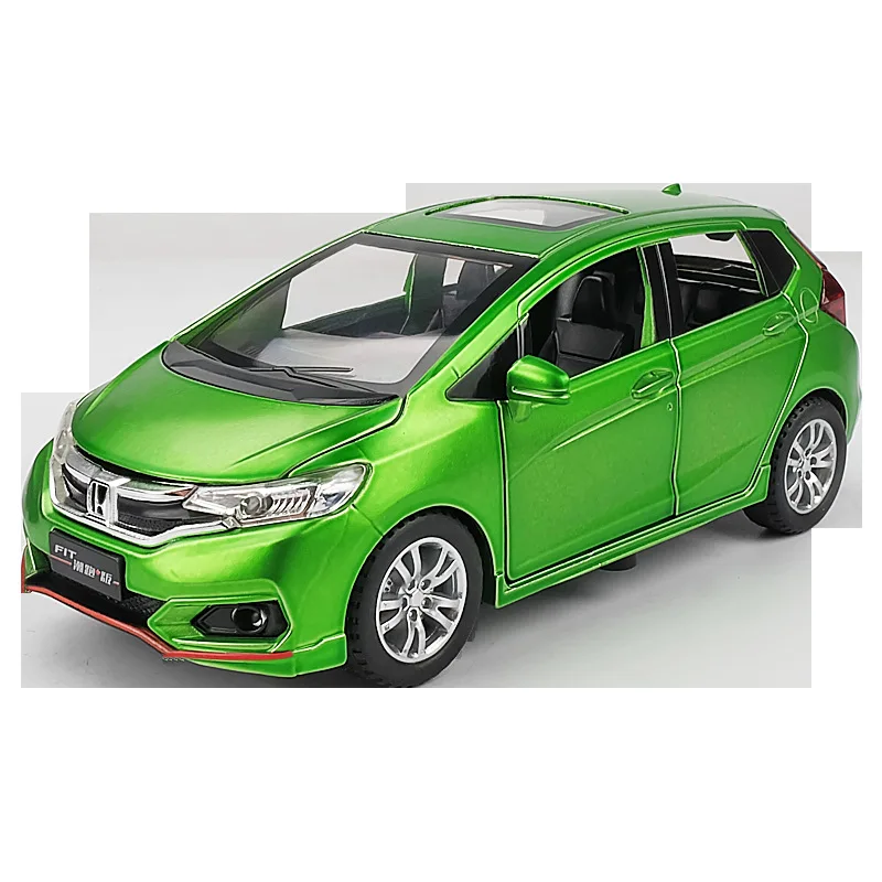 

Car to 1:32FIT Fit car model simulation alloy car model six-door sound and light children's toy car model
