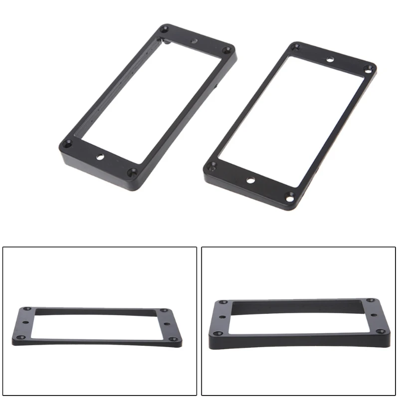 Humbucker оправы для захвата шеи и моста Монтажное кольцо изогнутое Коническое |