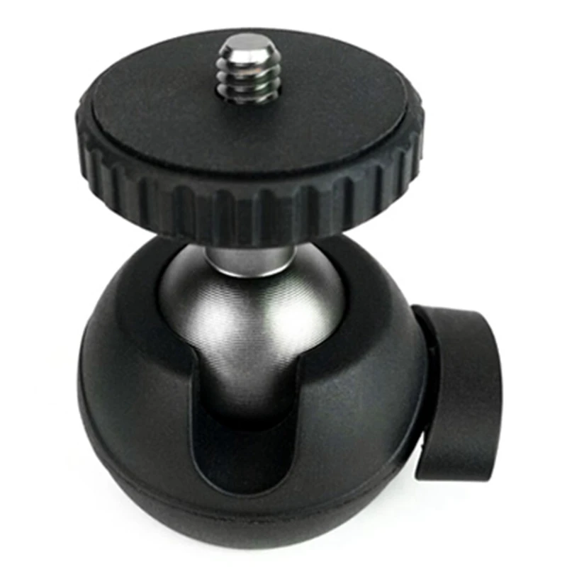 

360-градусная Поворотная мини-шаровая Головка 360 штатив с винтовой головкой для камер, видеокамер, смартфонов, микрофонов