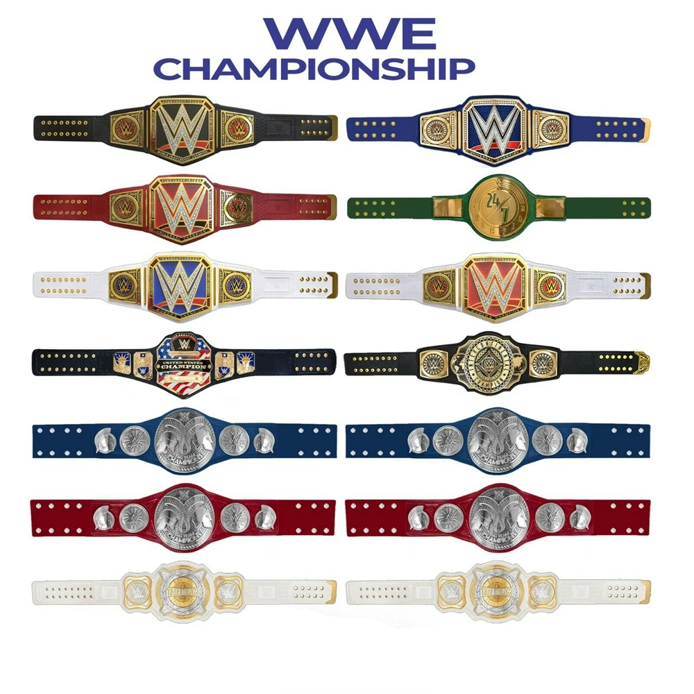 5pcs Random Send Custom Wrestling Wrestler AEW/WWF/NJPW/ROH Belts For 7&quotFigures Model Only | Игрушки и хобби