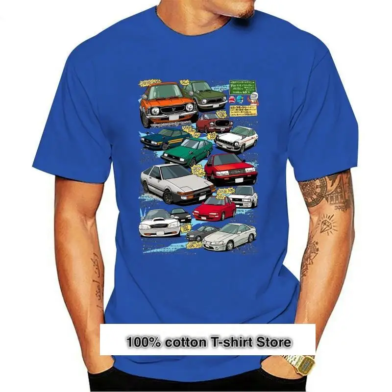 

New Men t shirt Car Enthusiast Jdm Toyota Corolla Teq Ae86 Trueno Fashion Leisure t-shirt novelty tshirt women