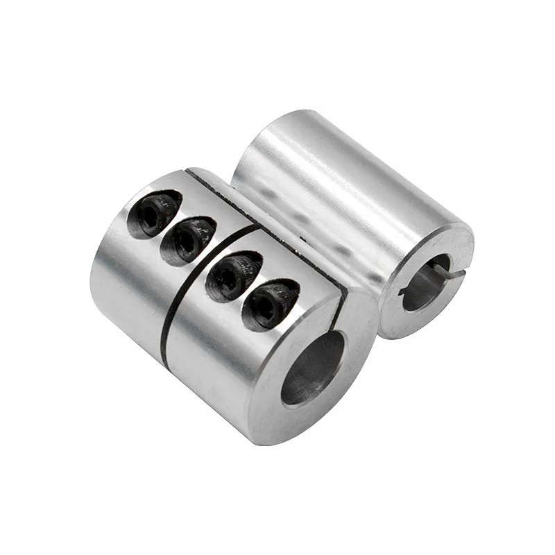 1PC Diameter 32mm Length 40mm 4 screw Clamping Rigid Coupling Aluminum For Engraving Machine Shaft Coupler Motor Connector - купить по