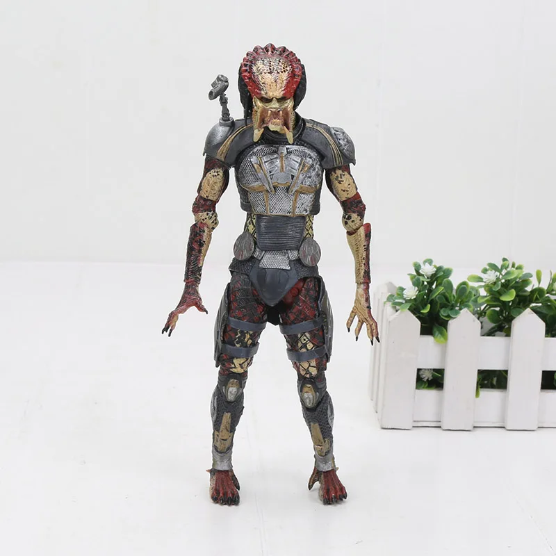 1 without box 20 см NECA термальная беглый Хищник Серия фигурка хищника конечная джунгли Охотник джунгли демон бетонный клан лидер фигурка игрушки - Цвет: 1 without box