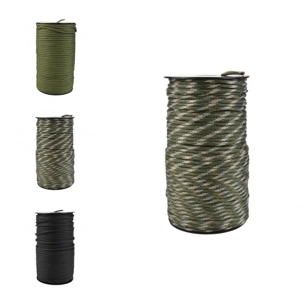 

Multi-Function Survival Rope Tight Lightweight Emergency Rope Rust Resistant Emergency Rope for Outdoor Parachutes Cord