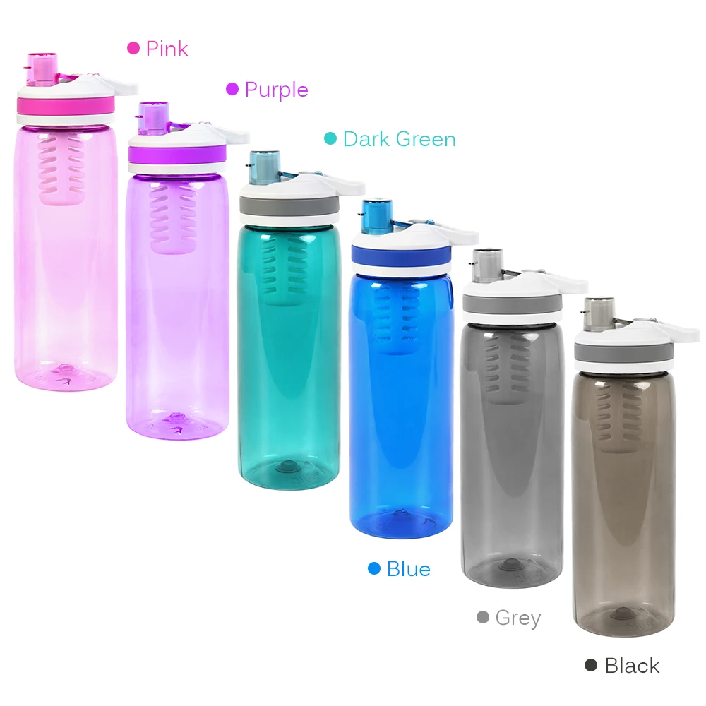 Портативная бутылка для воды Сменный фильтр фильтрация очиститель улицы