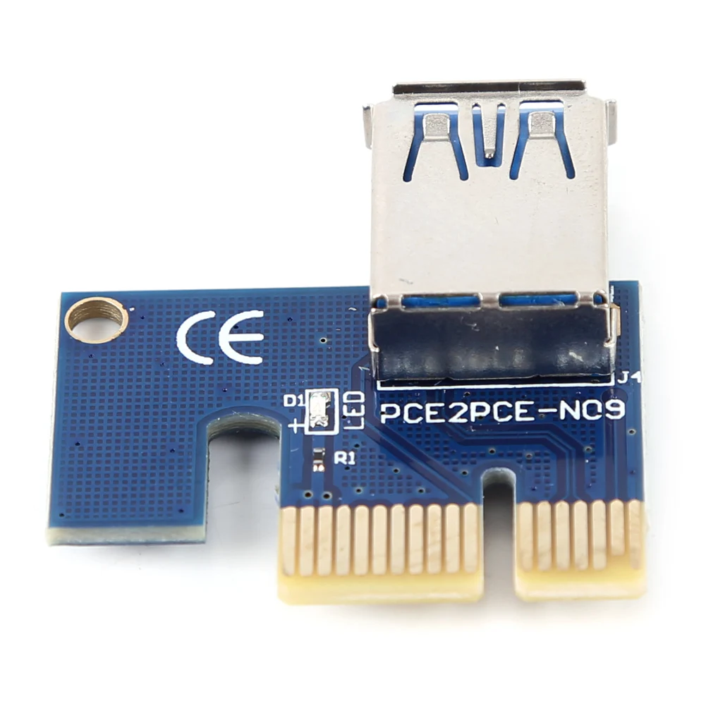 pci express райзер карта usb 30 кабель pci e 1x до 16x