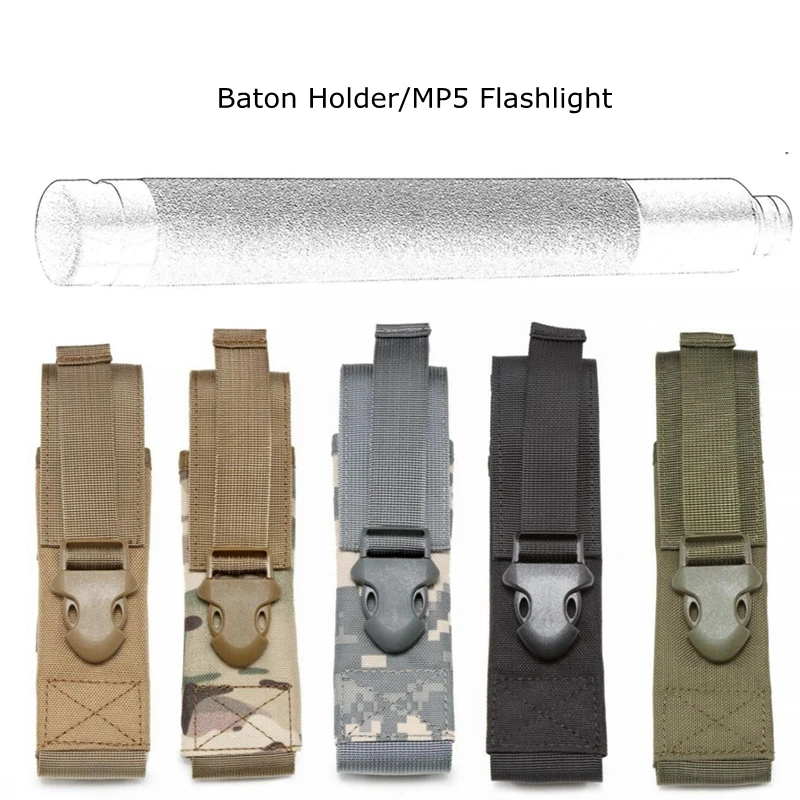 Водонепроницаемый тактический портативный фонарик Сумка нейлоновая