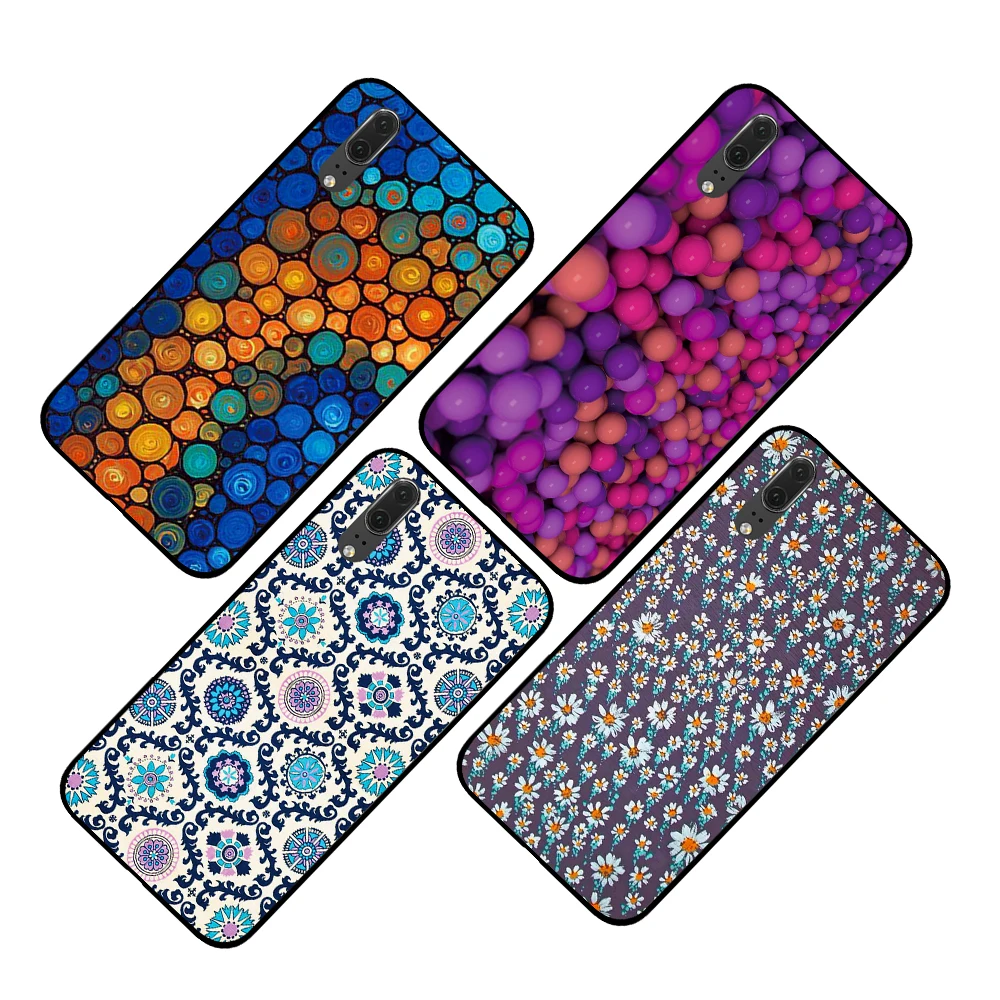 Лучший настенный узор для huawei P30 P20 mate 10 20 Pro Lite Nova 3 4 3i чехлы