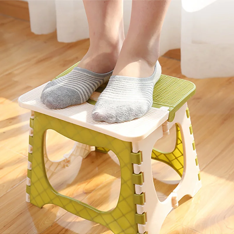 Новый толстый пластиковый складной стул для рыбалки на открытом воздухе