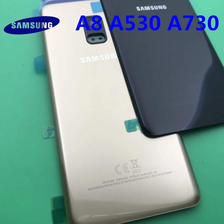 Оригинальный стеклянный объектив переднего экрана для Samsung Galaxy A8 A8plus 2018 A530 A730