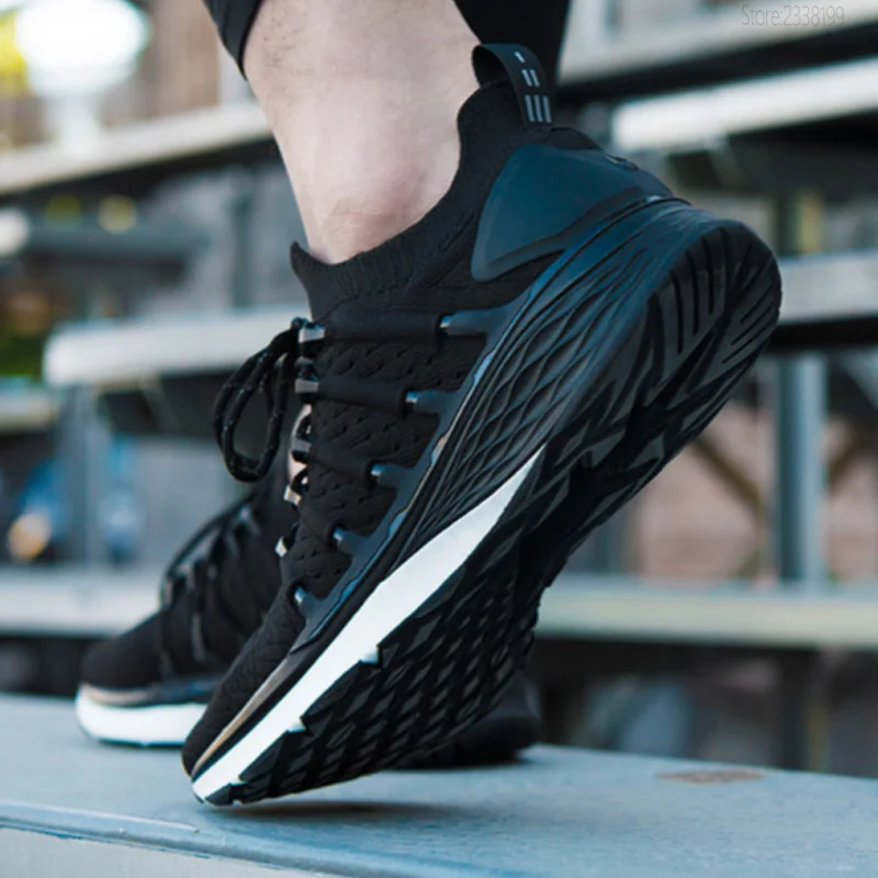 Xiaomi Mijia Shoes 3 Мужские Беговые Спортивные Нескользящие кроссовки композитная промежуточная подошва ПУ стабильная поддержка слой полный вид светоотражающий дизайн