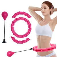 24 section adjustable fitness sport hoop abdominal thin waist exercise tachable massage training weight loss home training