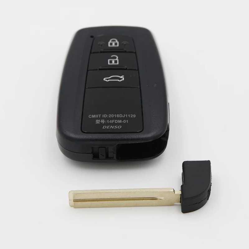 3 Buttons Car Keyless Smart Remote Key 434Mhz 4A Chip for Toyota Corolla after 2019 Year Intelligent Remote Key Board No.2000