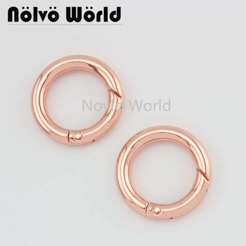 Мир Nolvo 5 20 18 3 шт. 6 цветов 3/4 мм дюйма Круглый карабин защелка ТРИГГЕРНАЯ Пружина