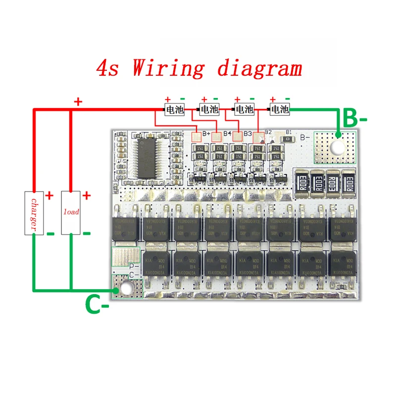 3s/4s/5s Bms 12v 16 8 v 3 2 v/3 7 100a Li-Ion Lmo Ternary литиевая батарея Защитная печатная плата