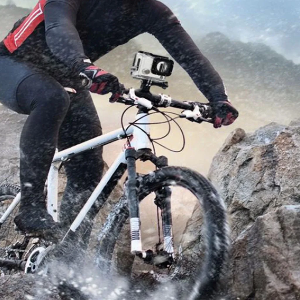 1 шт. 3 зубец магнитный металлический штатив держатель адаптера для Go pro|Камеры