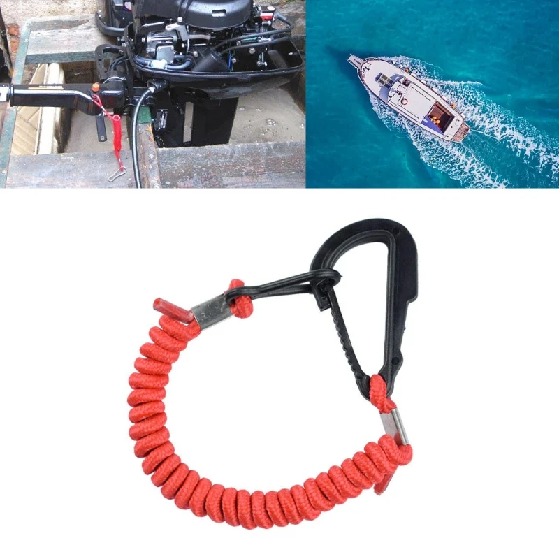 

Marine Safety Lanyard Replacement Boat Kill Switch Key Set Suitable for 15920Q54 Emergency Stop Switch Parts