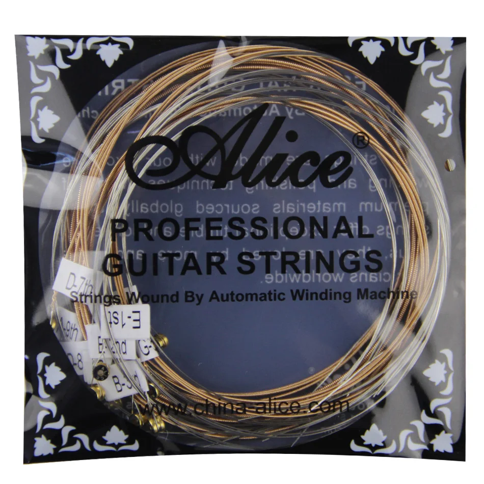 Аксессуары для гитары Alice AW4212 12 струнные Струны акустической простые струны с