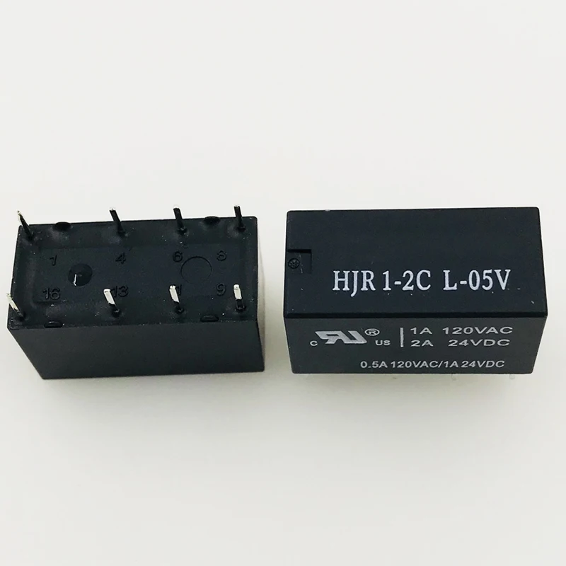 Новинка 10 шт./лот реле HJR1 2C L 5VDC 5V DC5V 2A 8PIN 4078|Реле| |