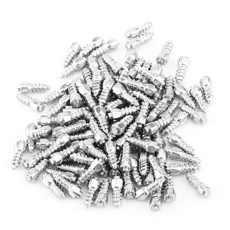 100 шт. шпильки для шин 12 мм противоскользящие зимние шины колесные шипы шипов