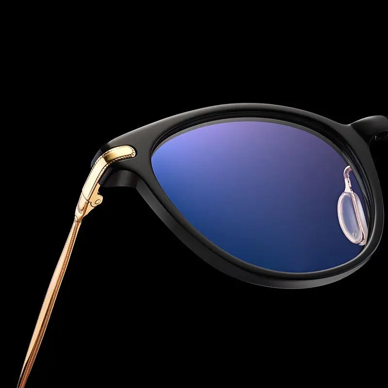 Корейские брендовые дизайнерские ретро очки в круглой оправе для мужчин